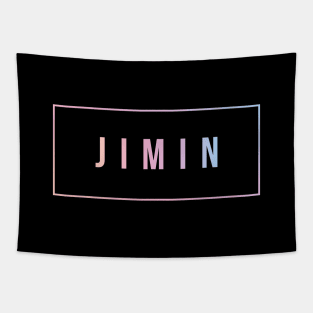 Jimin BTS  | Simple boxed Jimin fan Tapestry