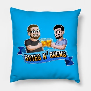 Bytes N' Brews Toon Pillow