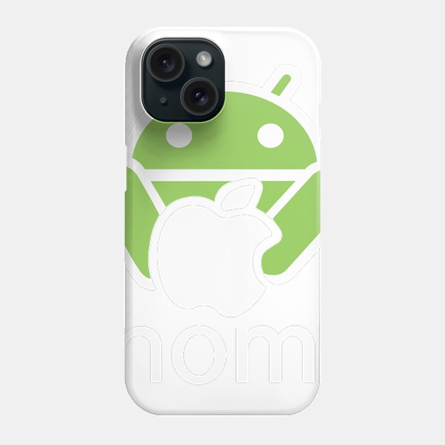 Droid Nom Phone Case by Faltra