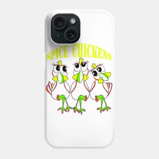 Lime Spice Chickens Phone Case