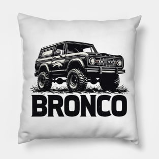 Ford Bronco Pillow