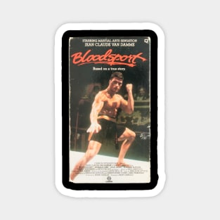 Bloodsport VHS Magnet