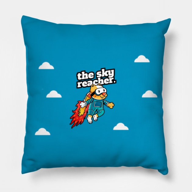 " The Sky Reacher ?" Pillow by Mandila