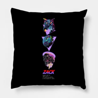 Zack Skaett Japanese anime art Pillow