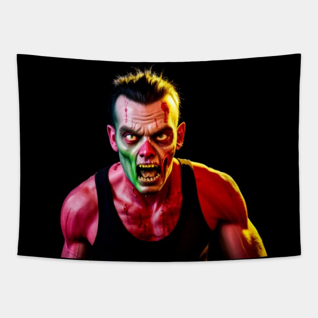 Zombie Rage Tapestry by NewShift