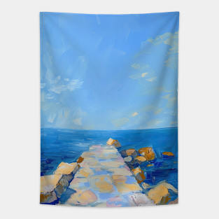 Coastal Serenity Path Tapestry