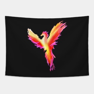 Bright light phoenix Tapestry