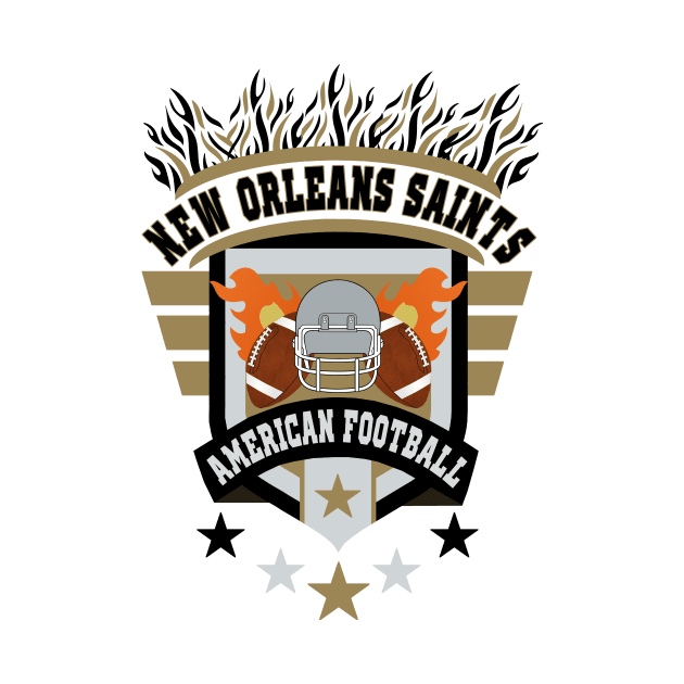 New Orleans Saints Football Team Gift Fan Lover by DexterFreeman