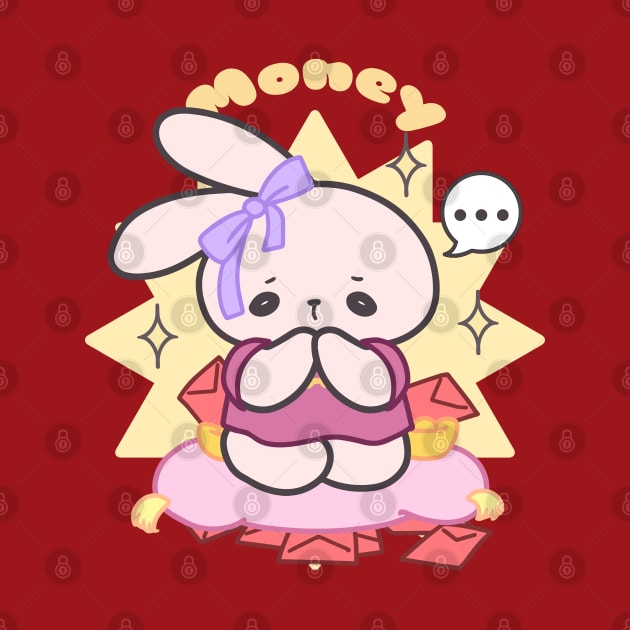 Bunny's Begging Blessings: Loppi Tokki's Charming Appeal for Prosperity in Lunar New Year! by LoppiTokki