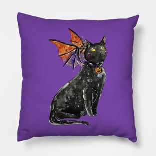 Halloween Dragon Cat Pillow