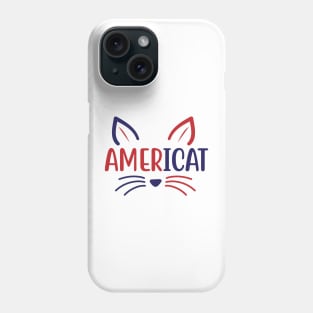 American cat Phone Case