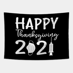 Happy Thanksgiving 2021 Tapestry