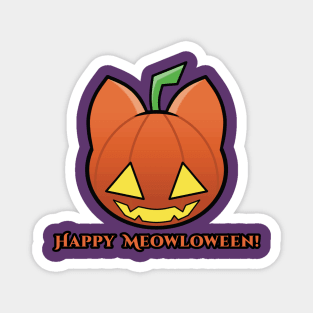 Happy Meowloween! Magnet