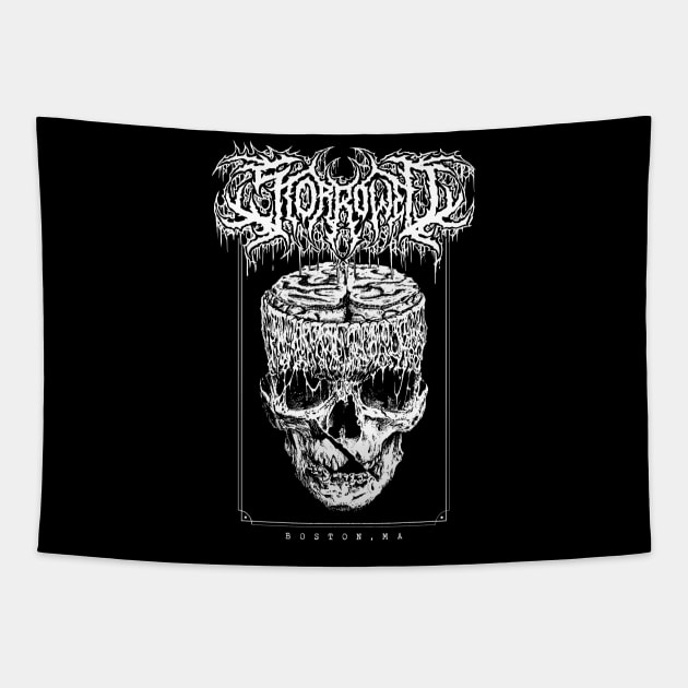 STORROWED Death Metal Shirt Tapestry by Brootal Branding