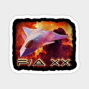 F/A XX Fighter Jet Design Magnet