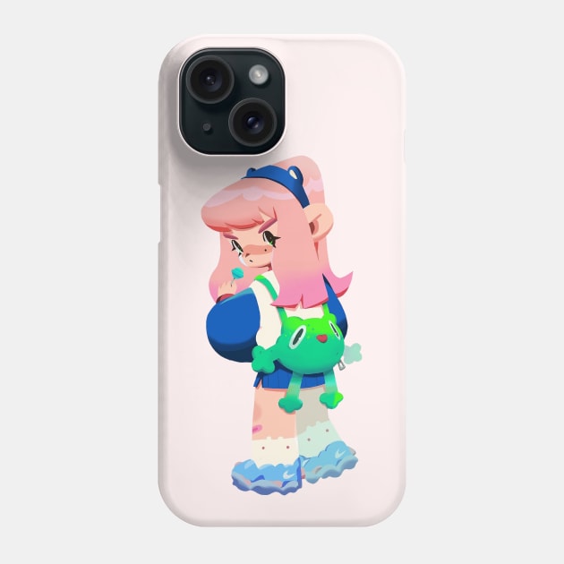 Lolipop Girl Phone Case by MaiType