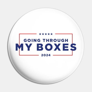 Trump: My Boxes Pin