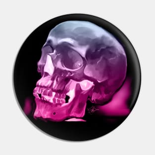 Skull Study 3 Pin