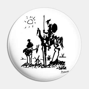 Don Quichotte by Pablo Picasso Pin