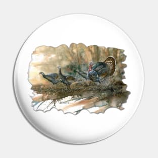 Cottonwood Courtship Pin