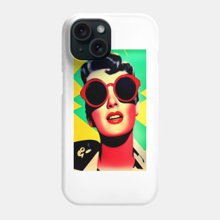 Popart Popculture Loving Lady Phone Case