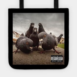 Pigeons Album Cover Tote