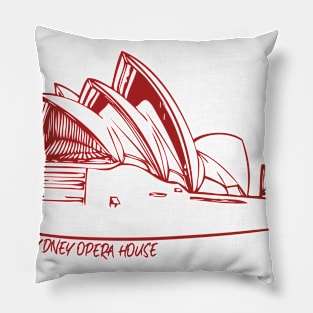 Sydney opera house Pillow