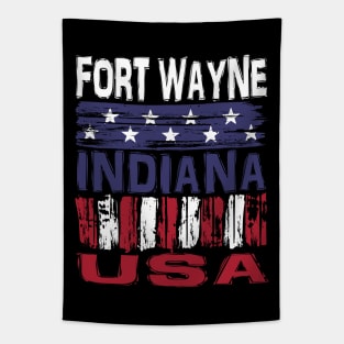 Fort Wayne Indiana USA T-Shirt Tapestry