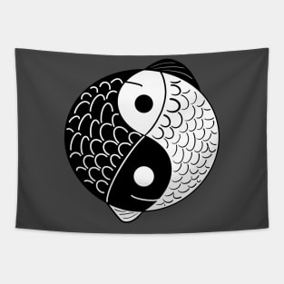 Yin and yang Tapestry