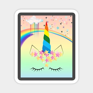 Unicorn Rainbow Magnet