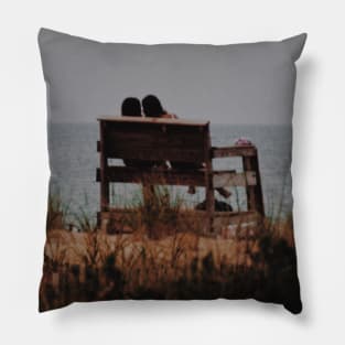 Best of Friends in Autumn Pillow