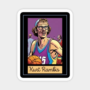 Kurt Rambis Vintage Style Magnet