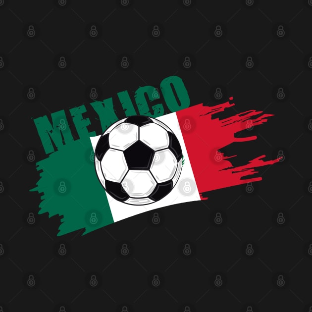 Mexico Soccer Mexico Futbol Football Mexican soccer Flag Jersey by JayD World