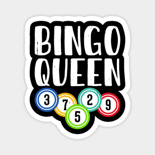 Bingo Queen T shirt For Women Magnet