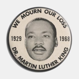 DR. Martin Luther King Pin