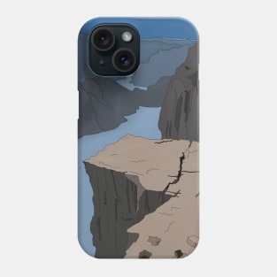 The Pulpit Rock Preikestolen Norway Phone Case