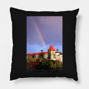 Rainbow in Brighton Pillow