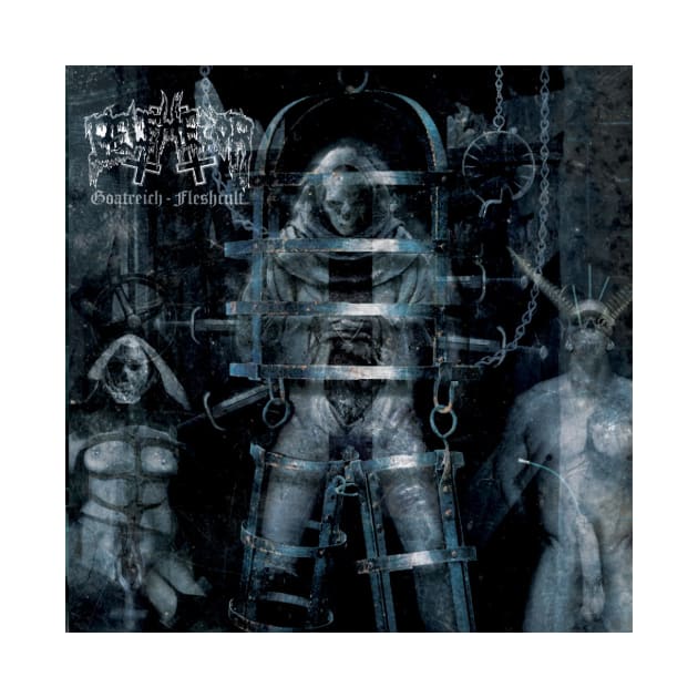 Belphegor Goatreich Fleshcult 3 Album Cover by CelestialCharmCrafts