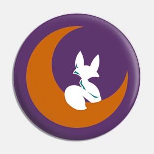 Moonlight fox Pin