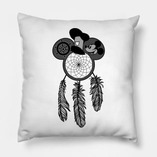 Steam Boat Dream Catcher Pillow