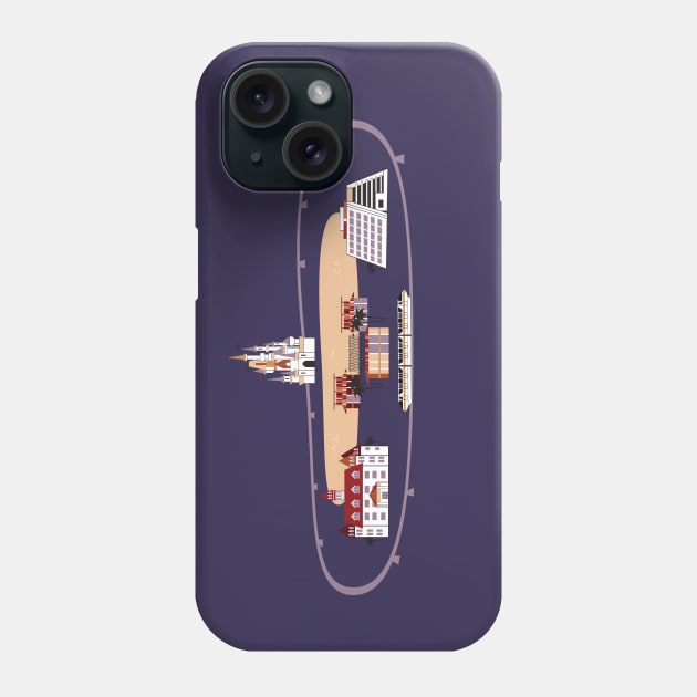 The Monorail Loop Phone Case by Lunamis