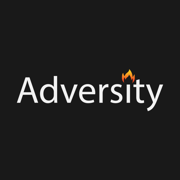 Adversity artistic text design by BL4CK&WH1TE 