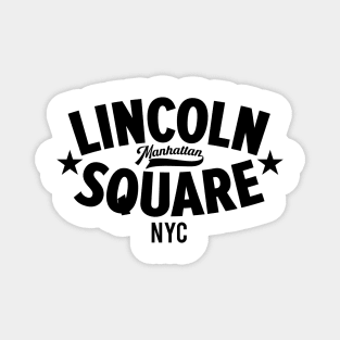 Lincoln Square NYC Logo - Stylish Minimal Apparel for Manhattan Vibe Magnet