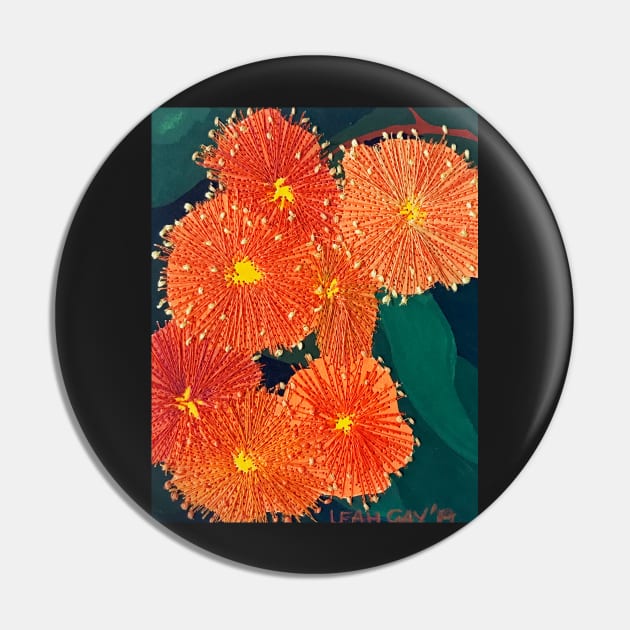 Orange Gum Flowers: Summer Days by Leah Gay Pin by leahgay