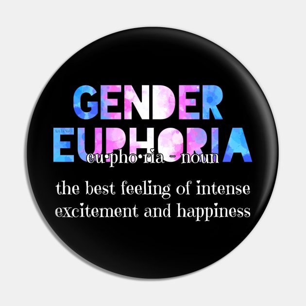 Gender Euphoria Pin by Art by Veya