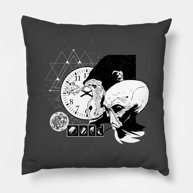 Alien Cyber Monday Pillow by Urban_Vintage