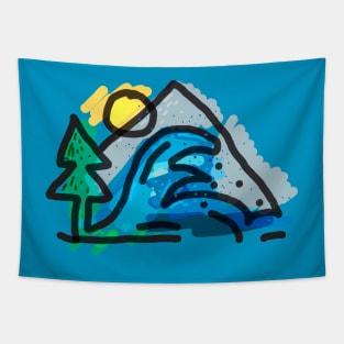 The Waves Tapestry