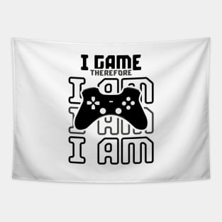 I game therefore i am Tapestry