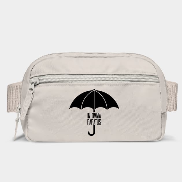 In Omnia Paratus Umbrella by Stars Hollow Mercantile