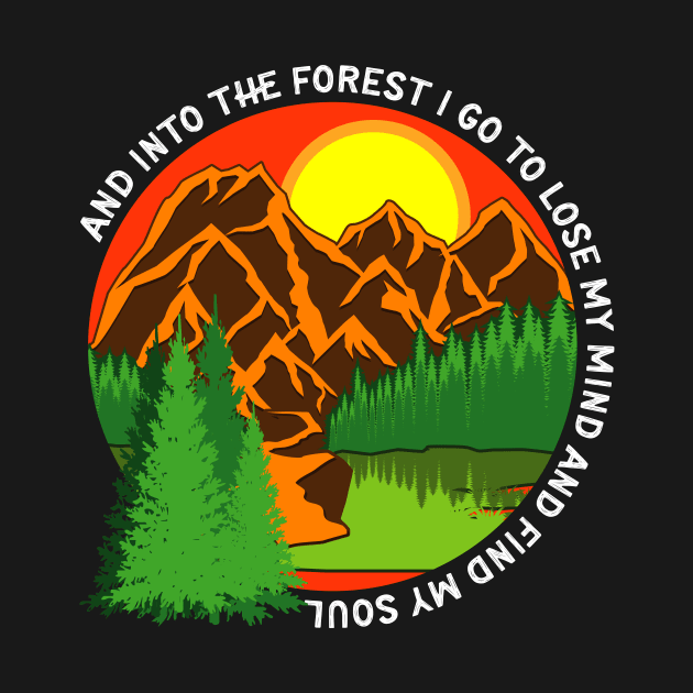 Mountaineer Hiker Soul Freedom in the mountains by QQdesigns